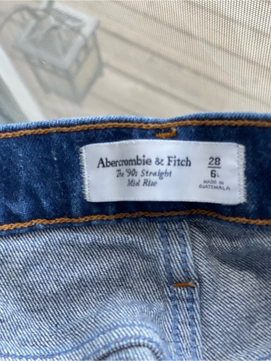Abercrombie & Fitch Denim - Abercrombie & Fitch low rise baggy jean in 28 long
